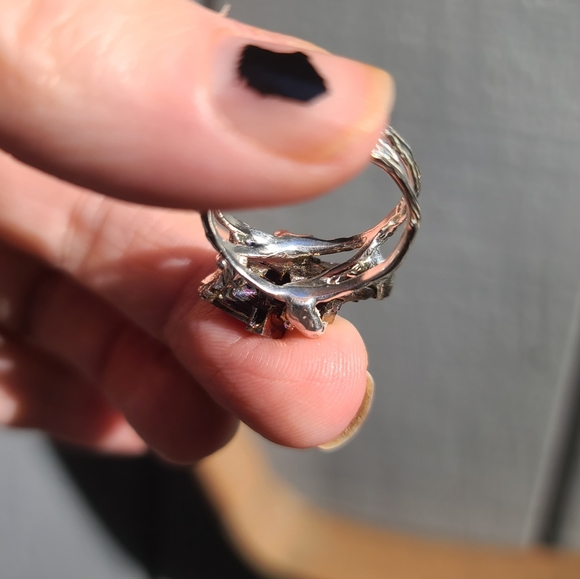 Bismuth simply chic sterling ring sz8.5 - Picture 6 of 7